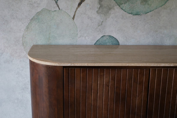 Dressoir Tirlot 180cm travertin blad