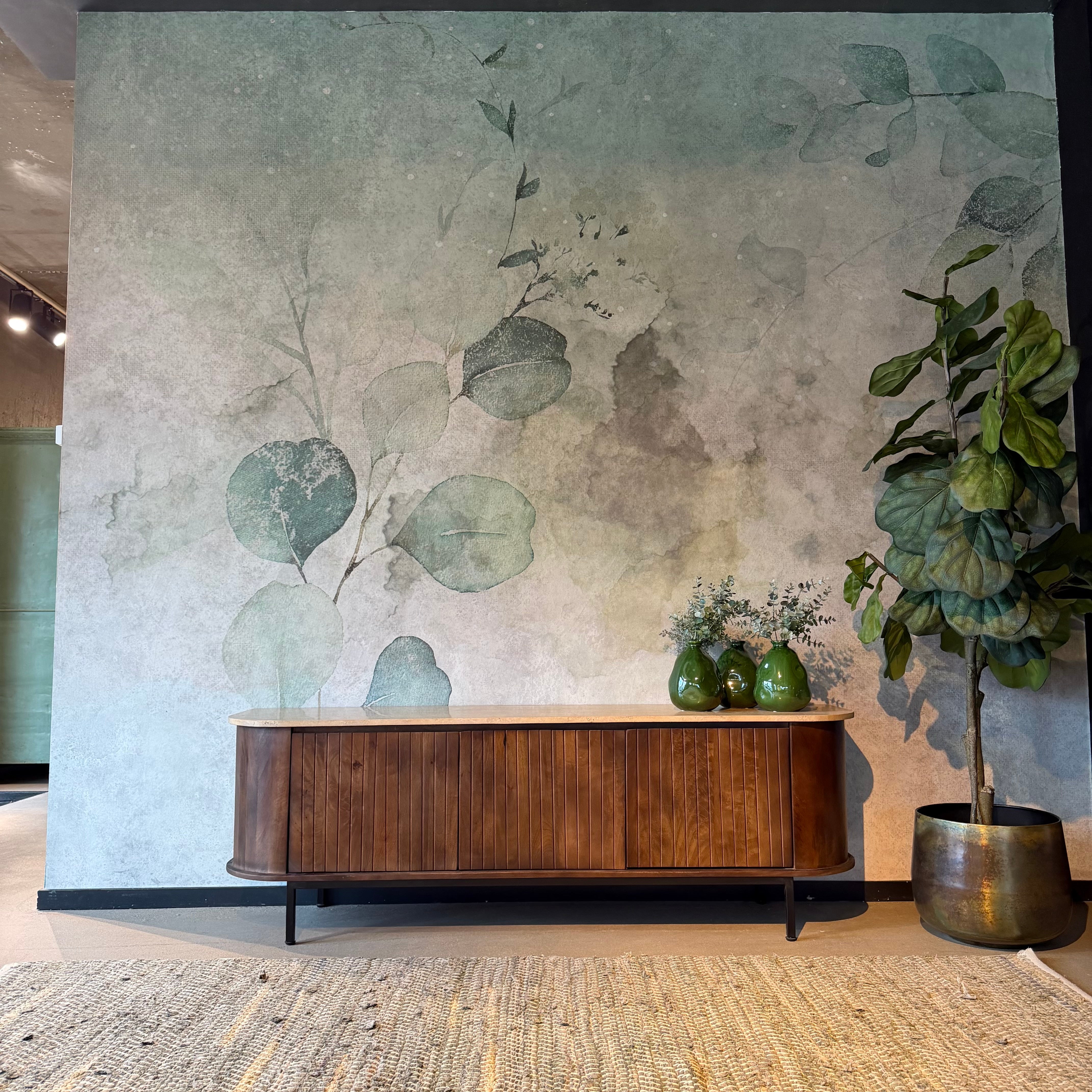 Tv meubel Tirlot 170cm travertin top