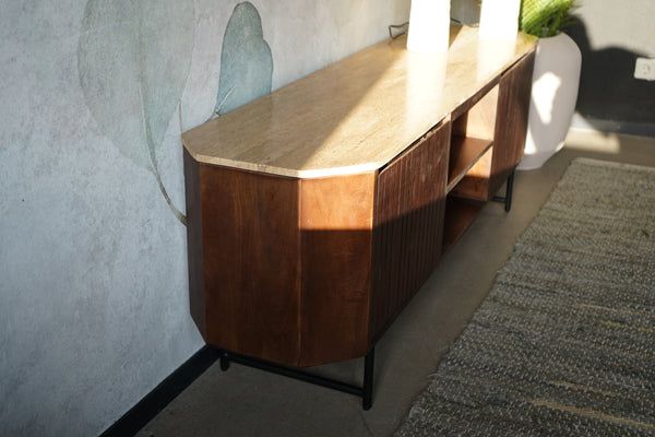 Televisiemeubel Candolim travertine 160cm