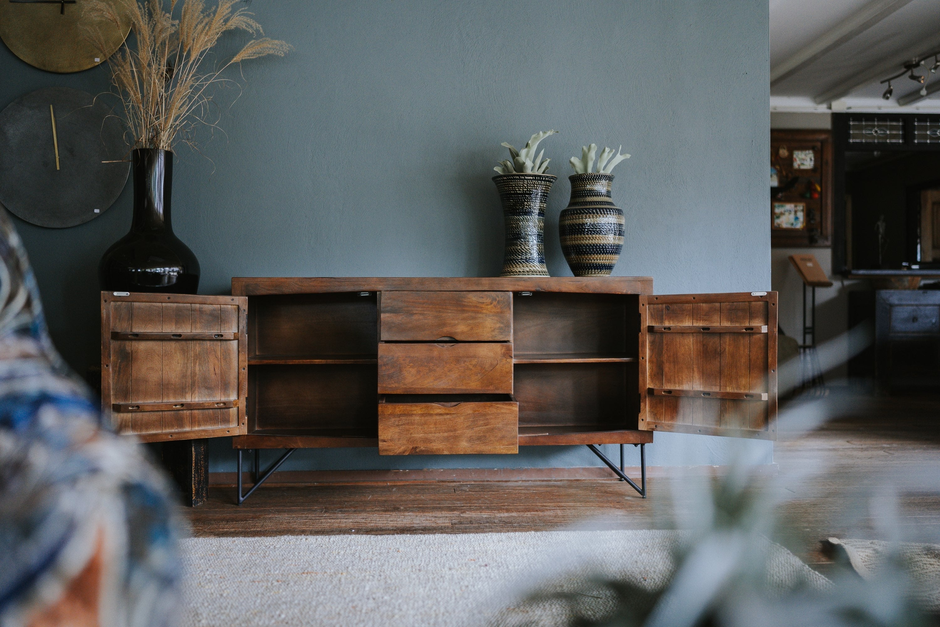 Dressoir walnoot Bandoli 150 cm