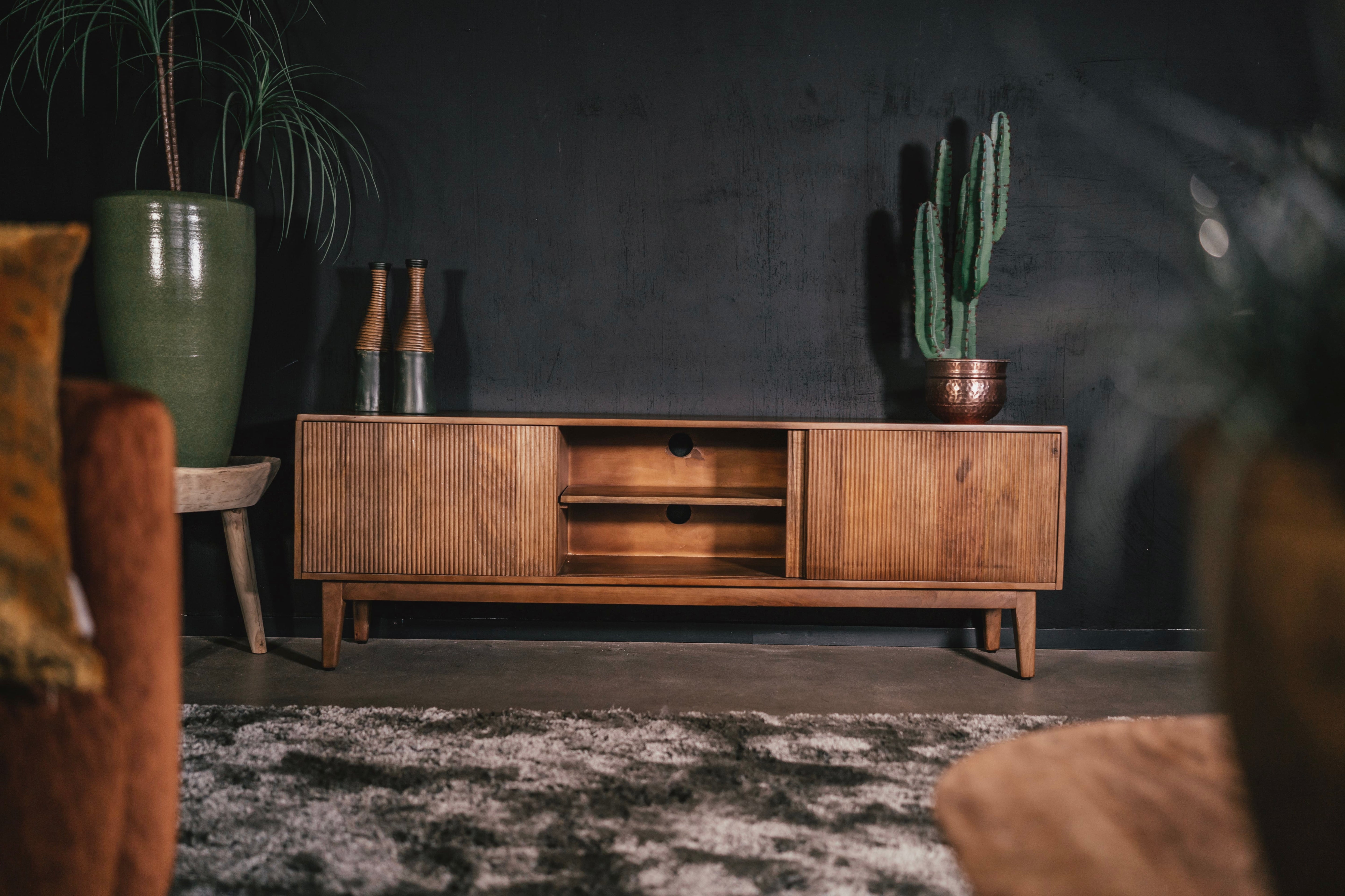 Televisiemeubel vintage stijl Agonda 180 cm