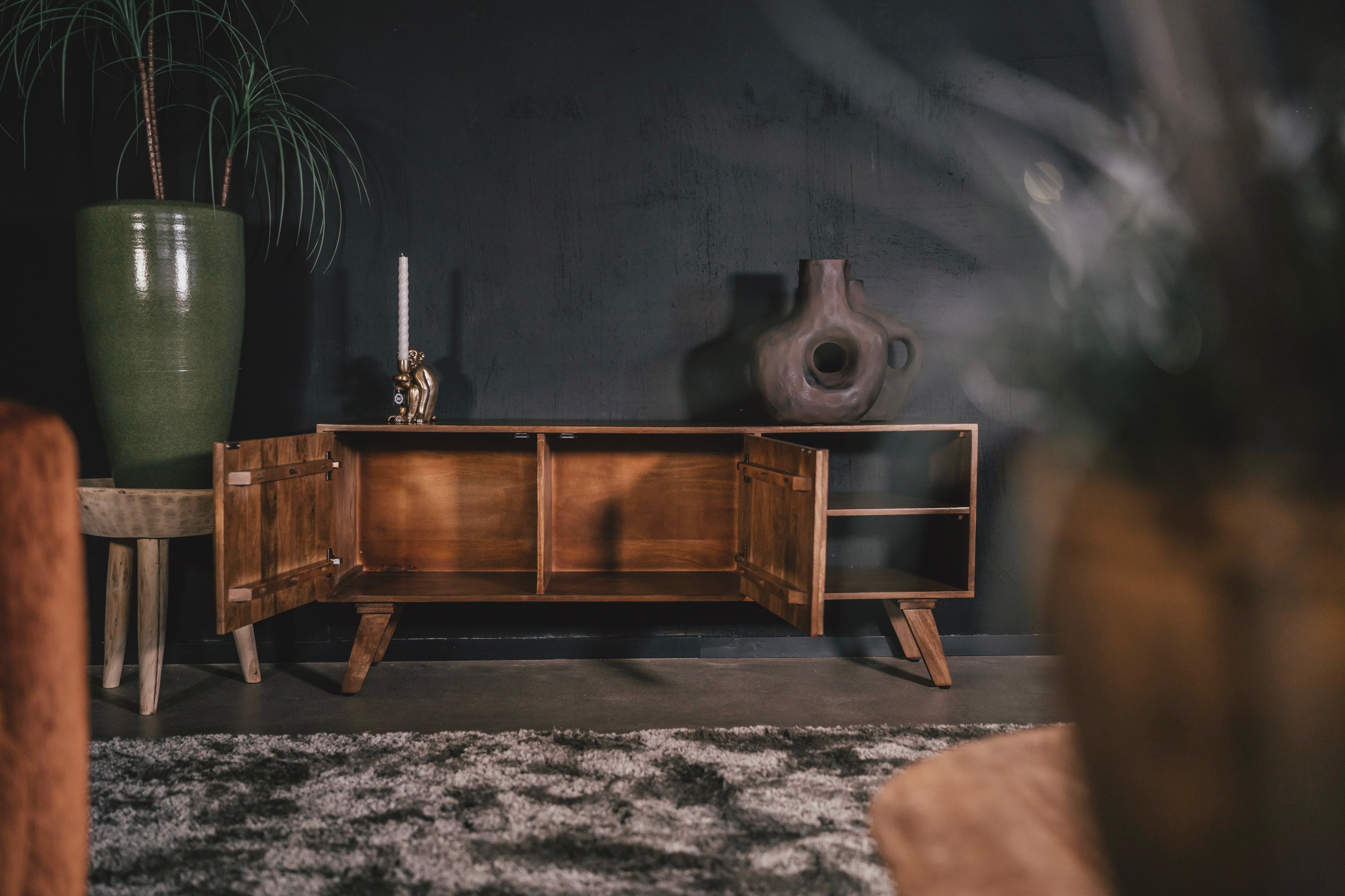 Televisiemeubel vintage stijl Colva 150 cm