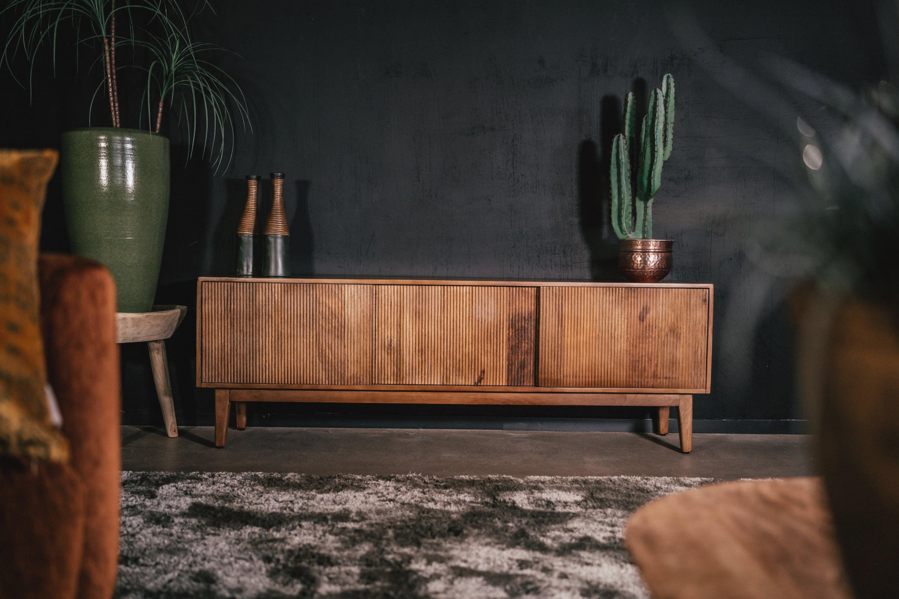 Televisiemeubel vintage stijl Agonda 180 cm