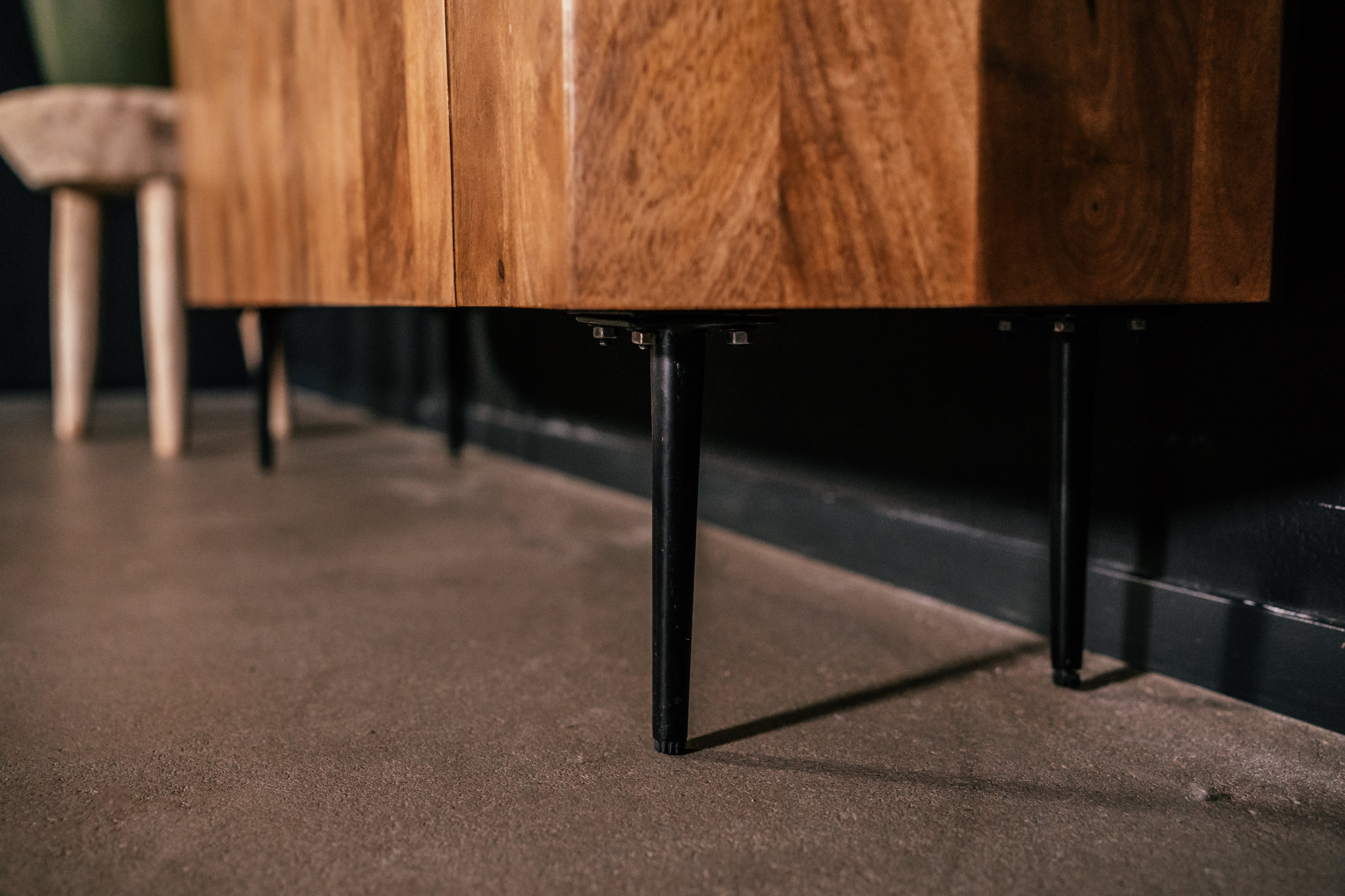 Televisiemeubel Scandinavische stijl Candolim met marmer 150 cm