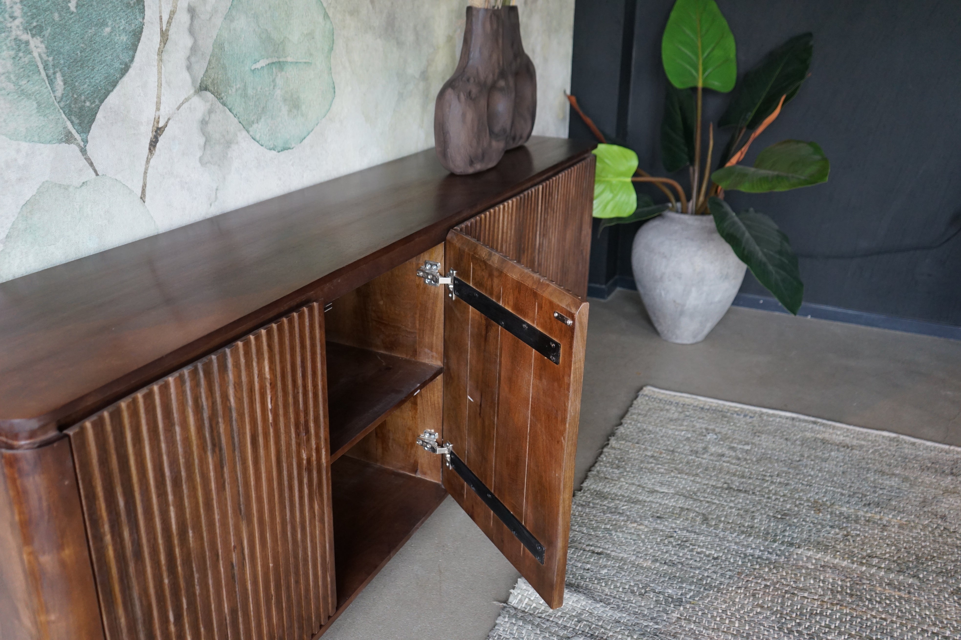 Dressoir vintage stijl Mahindra 160 cm