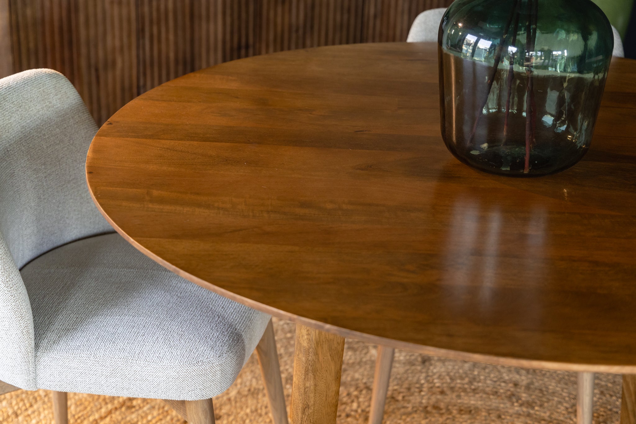 Ronde eettafel vintage stijl Candolim 140 cm