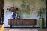Anjuna vintage walnut TV stand, 200 cm