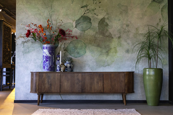 Televisiemeubel vintage stijl walnoot Anjuna 200 cm