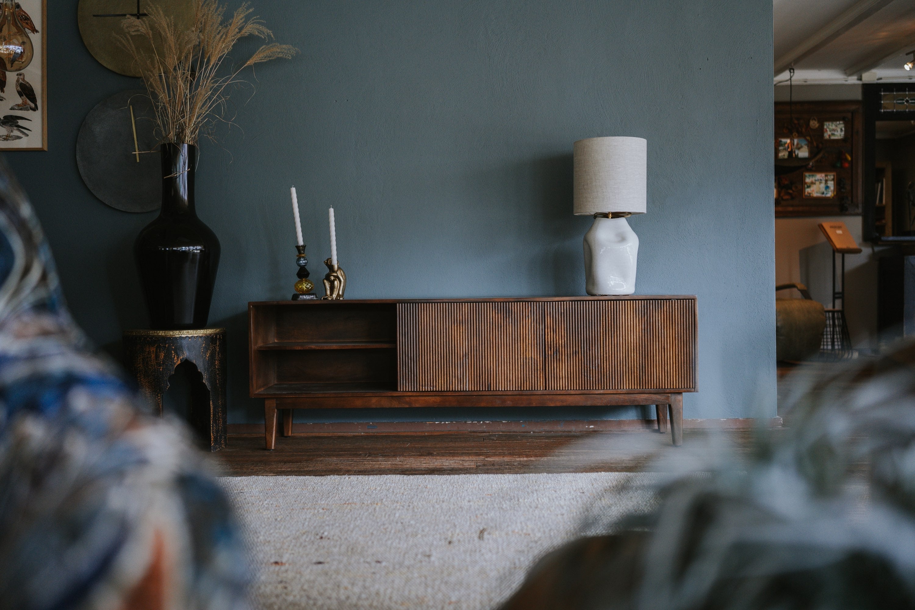 Televisiemeubel vintage stijl Agonda 180 cm