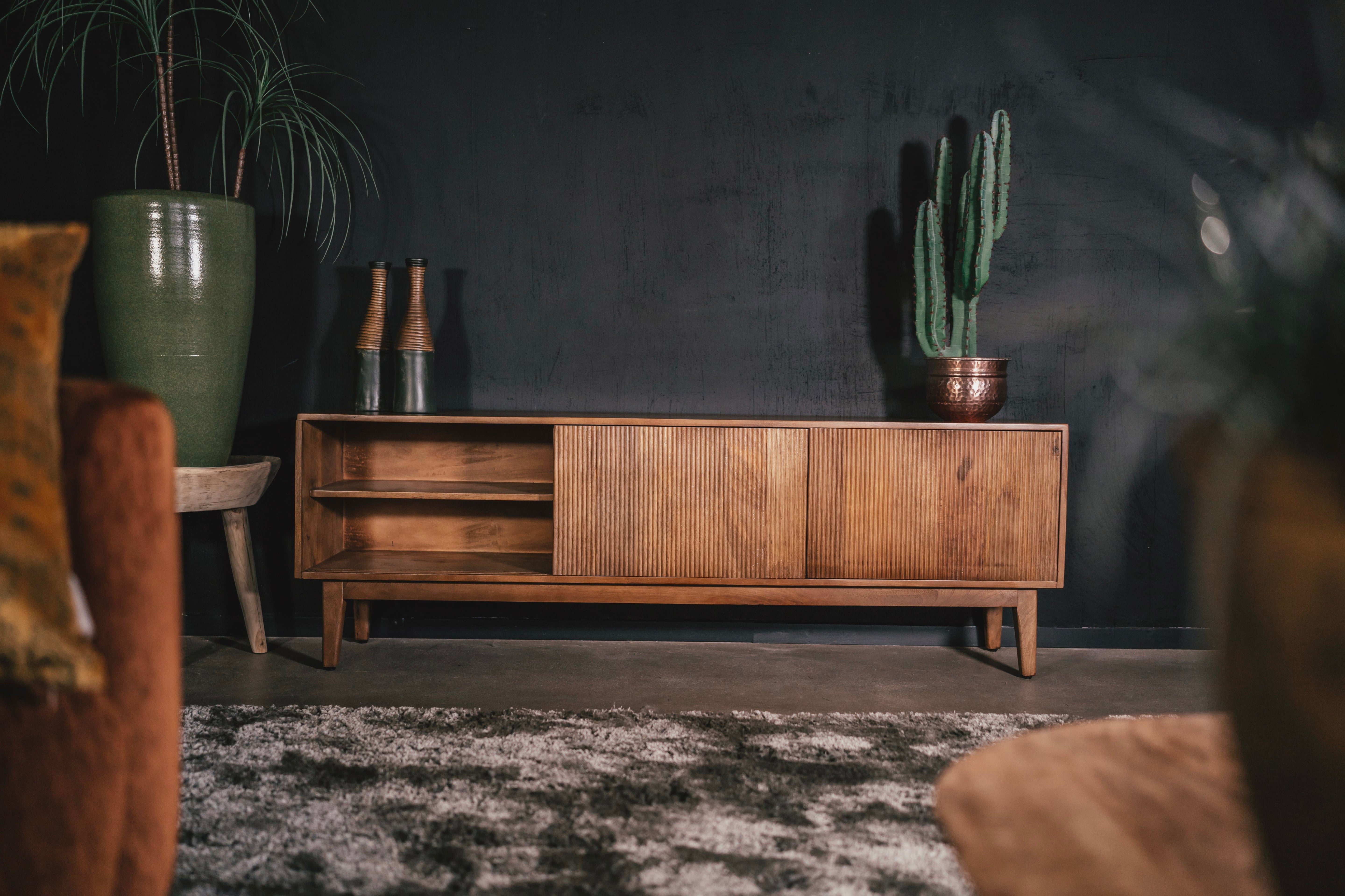 Televisiemeubel vintage stijl Agonda 180 cm
