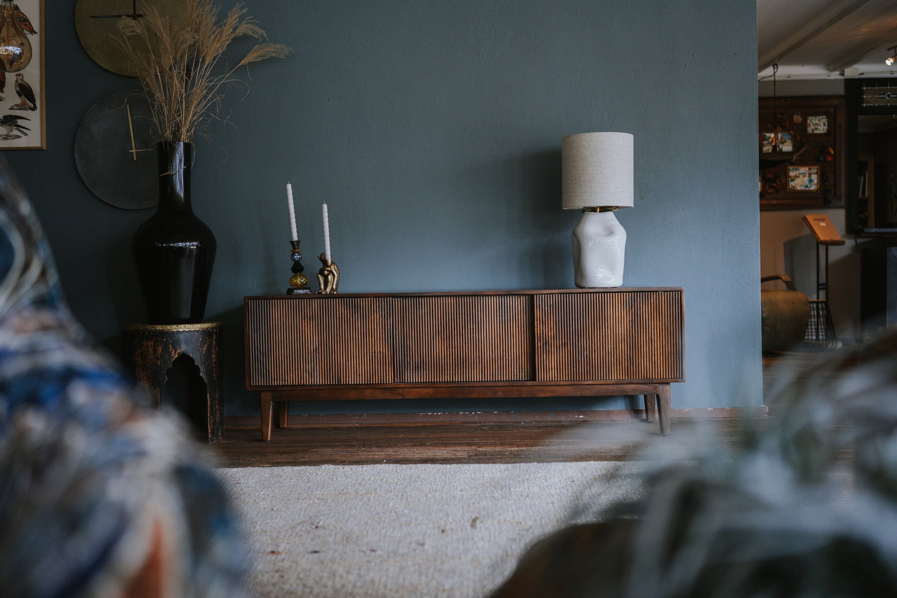 Televisiemeubel vintage stijl Agonda 180 cm