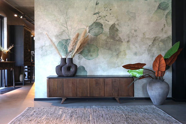 Televisiemeubel vintage stijl met marmer Mahindra 180cm