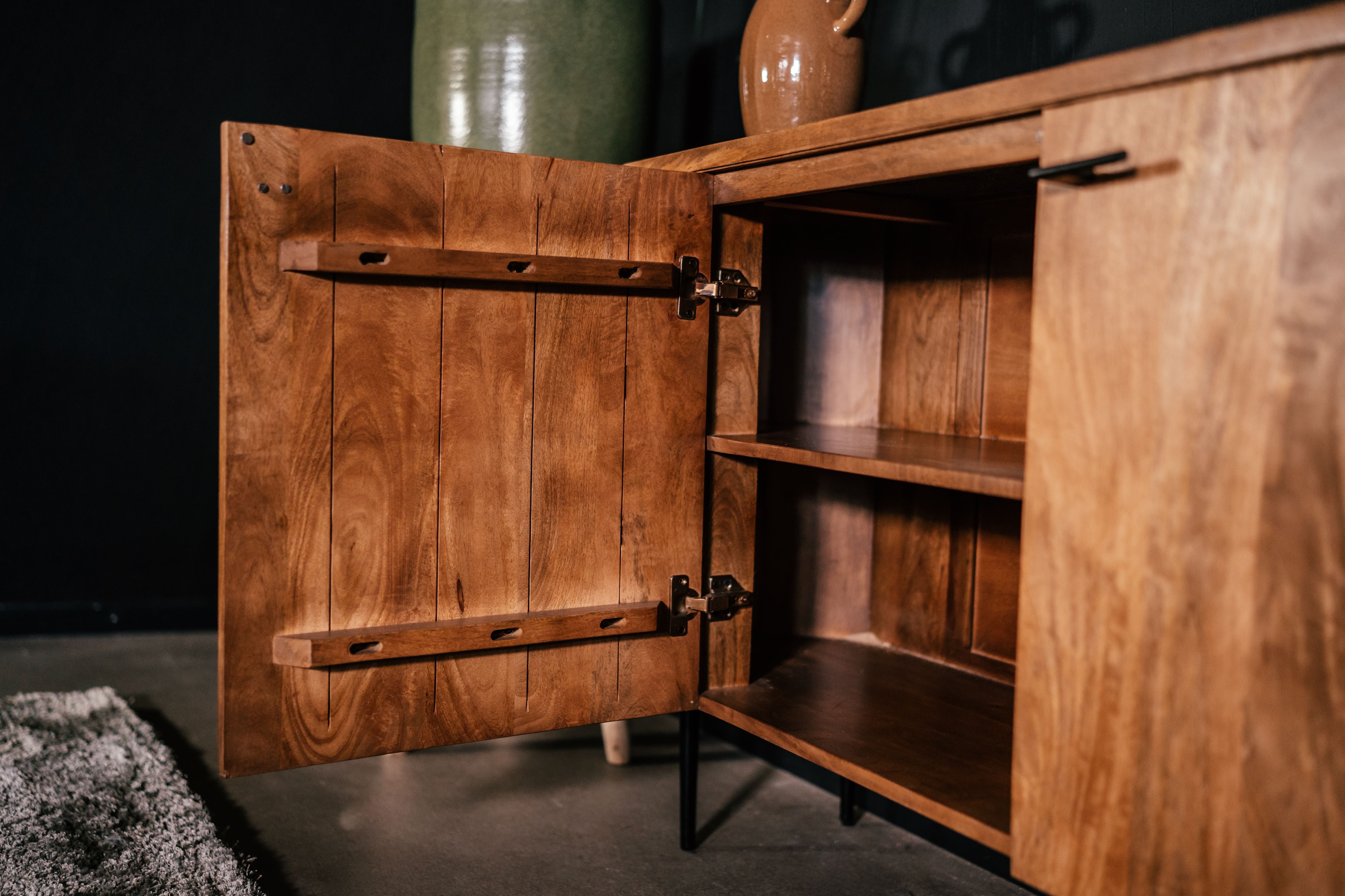 Dressoir Scandinavische stijl Candolim met marmer 150 cm