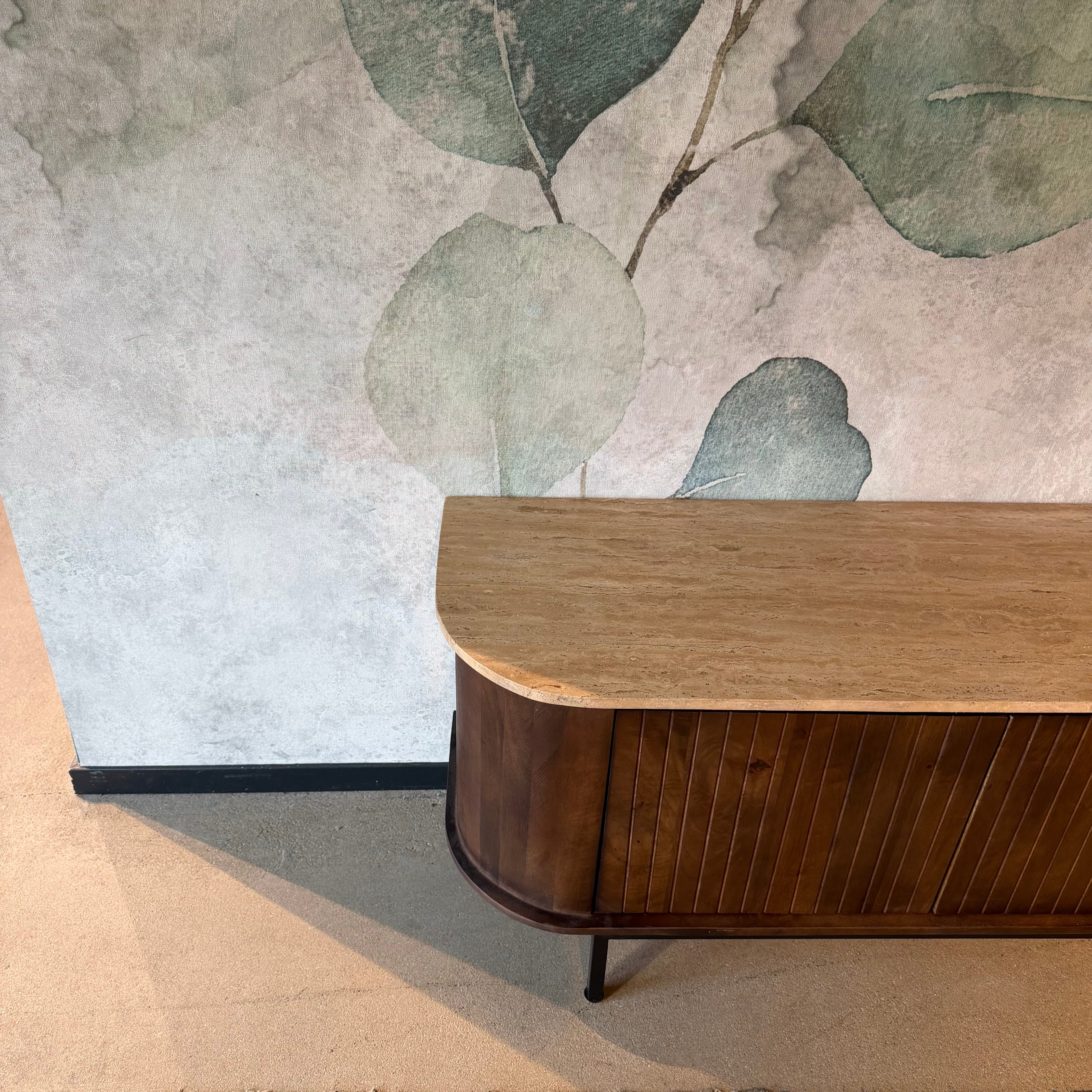 Tv meubel Tirlot 170cm travertin top