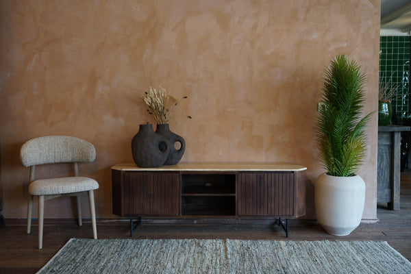 Televisiemeubel Candolim travertine 170cm