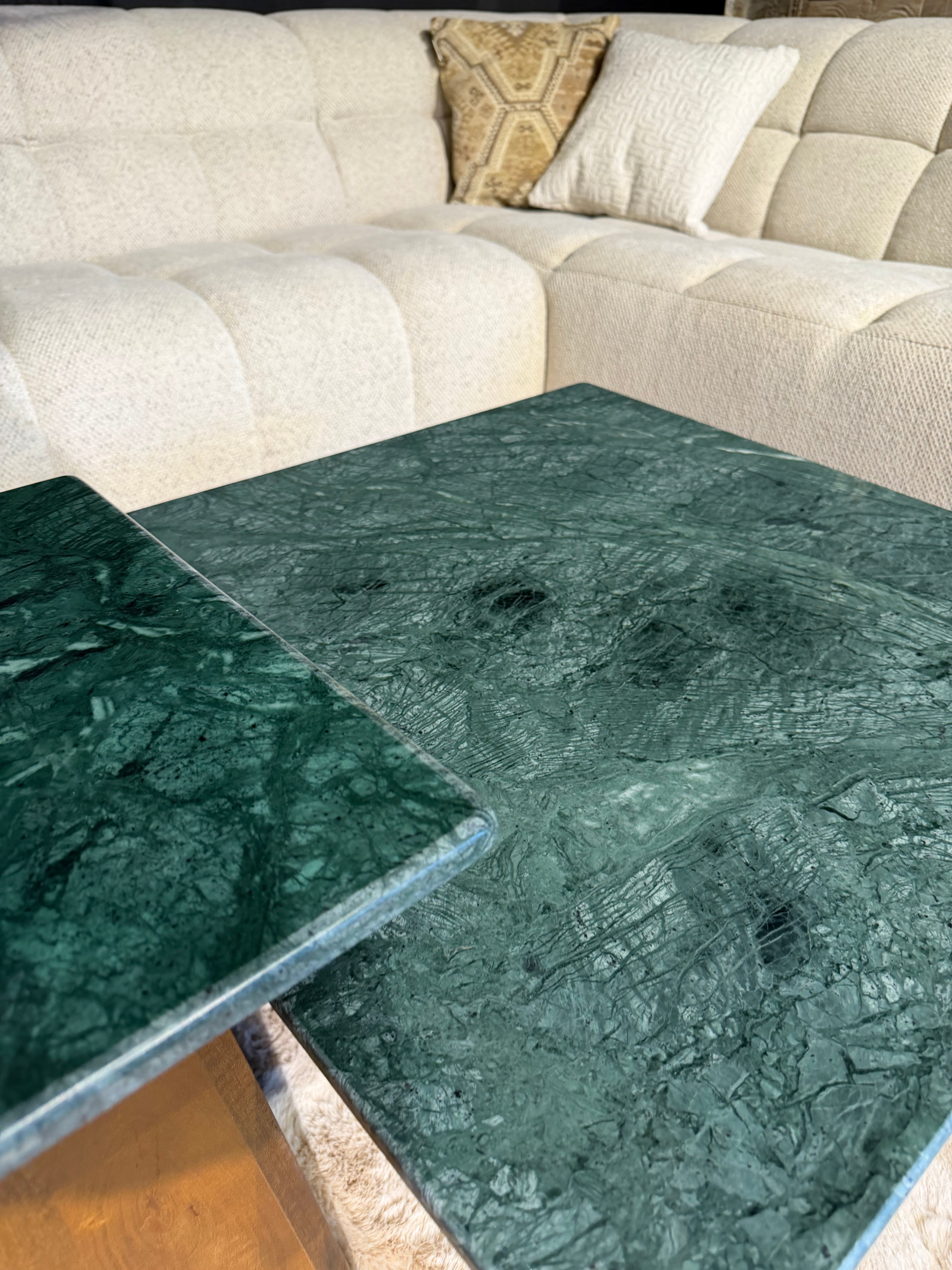 Salontafelset Candolim groen marmer