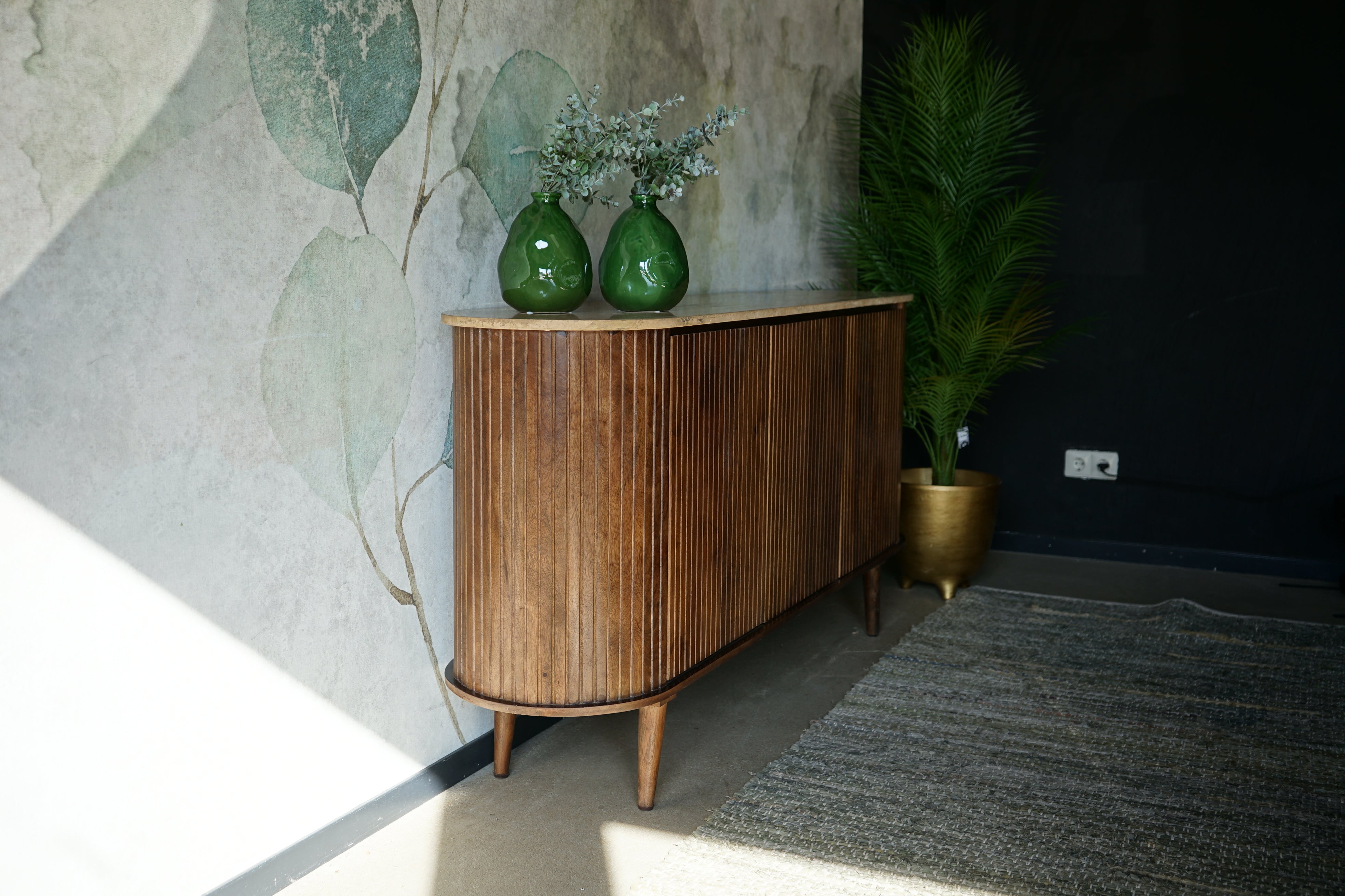 Dressoir Anjuna 160cm travertine top